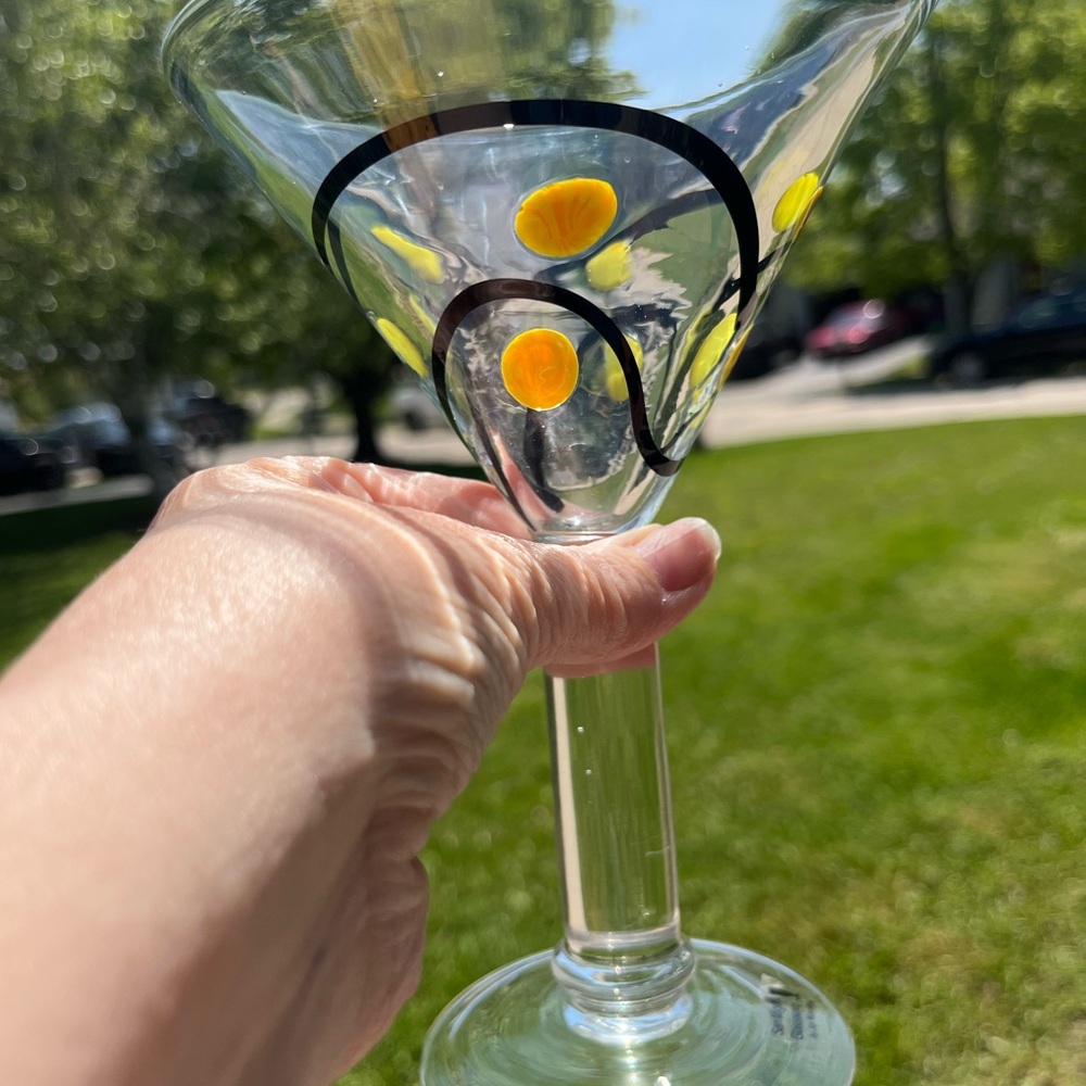Santa Barbara Design Studio Lolita "Love My Martini" glass